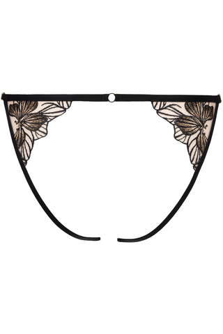 Atelier Amour Fleur Defendue Open Back Brief - Ouvert Knickers