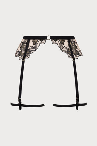 Atelier Amour Fleur Défendue Suspender Harness - Naughty Knickers