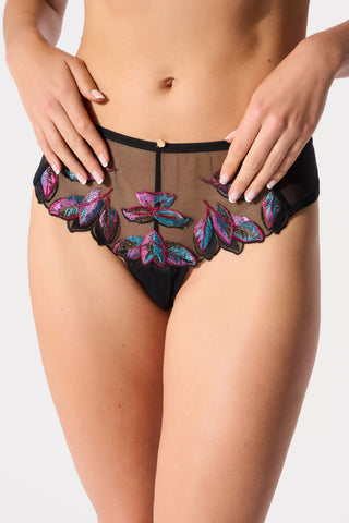 Atelier Amour Oiseau de Paradis Shorty Black