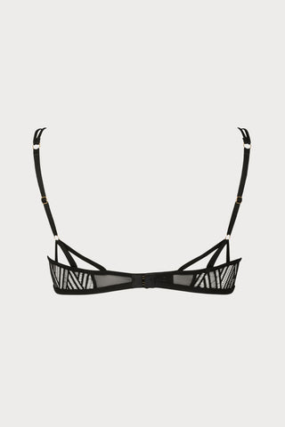 Onde Sensuelle Underwired Half Cup Bra, Size S