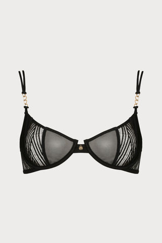 Onde Sensuelle Underwired Half Cup Bra, Size S