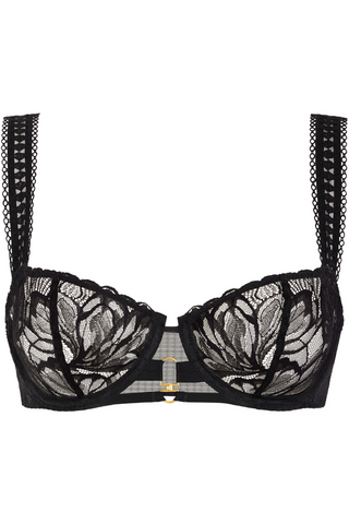 Aubade After Hours Black Lace Half Cup Bra