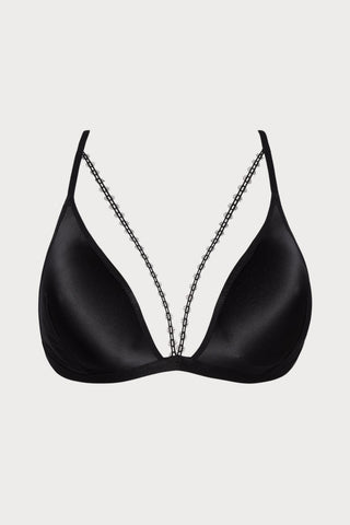 Boîte à Désir Sweet Addiction Satin Triangle Bra