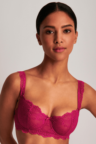 Aubade Danse des Sens Half Cup Bra Pink Passion