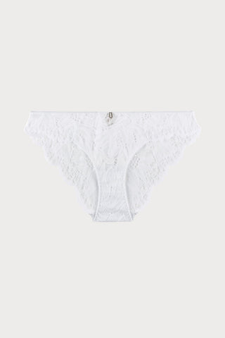 Flowermania Lace Italian Brief, Size XS (UK 8)