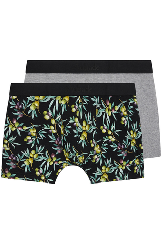 Aubade Homme Men's Cotton Modal Olives Duo Pack Boxers