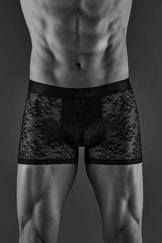 Aubade Homme Men's Dance Black Lace Boxers