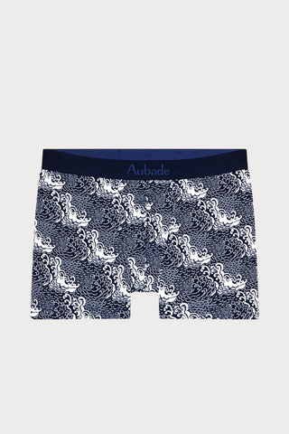 Homme Men's Gots® Cotton New Waves Boxer