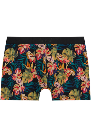 Men's Tropical Flower Pattern Boxer - Aubade Homme 