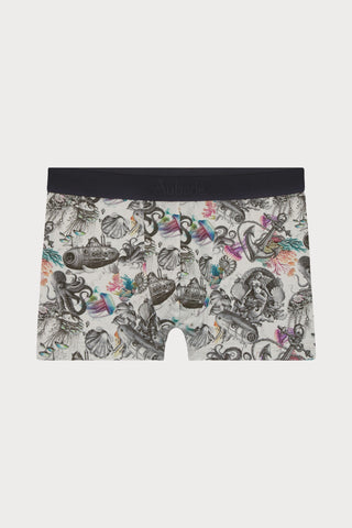 Homme Men's Modal Cotton Strange Sea Boxer, Size M