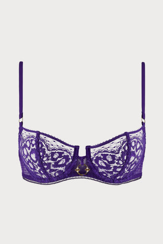 Illusion Fauve Underwired Half Cup Bra