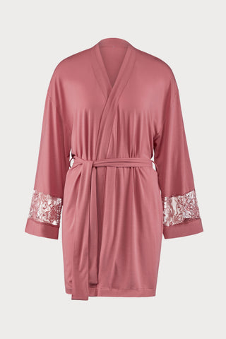 Lazy Days Kimono in Rosewood, Size M-L (UK 12-14)