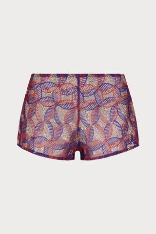 Life Celebration Embroidery Shorty