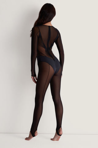 Aubade x Cindy Bruna Midnight Storm Jumpsuit Smoky Attraction