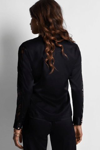 Aubade Midnight Whisper Blouse & Trousers Black