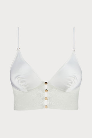 Midnight Whisper Opale Silk Bralette