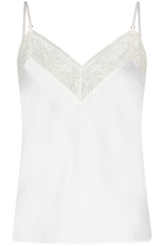 Aubade Midnight Whisper Opale Silk V Neck Camisole - Silk Tops