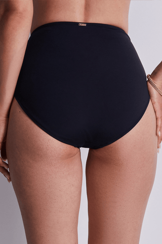 Aubade Secret Laguna High Waist Bikini Bottom Black