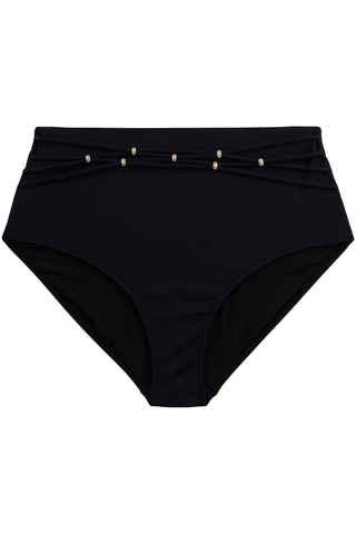Aubade Secret Laguna High Waist Bikini Bottom Black