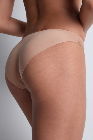 Aubade Sand Brazilian Brief Sheer Emotion | French Knickers