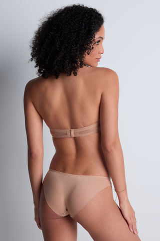 Aubade Sand Brazilian Brief Sheer Emotion | French Knickers