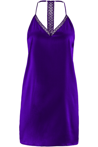 Aubade Silk Desire Nightie Ultraviolet