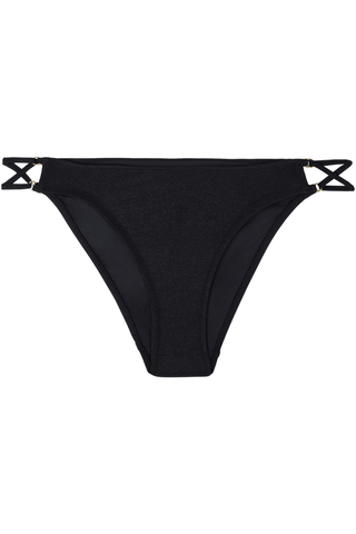 Aubade Summer Glow Mini-Coeur Bikini Bottom Black Sand