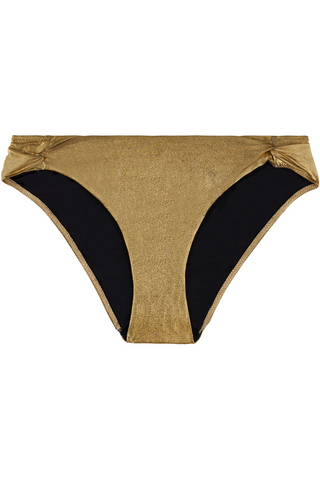 Aubade Sunlight Glow Brazilian Bikini Bottom Antique Gold
