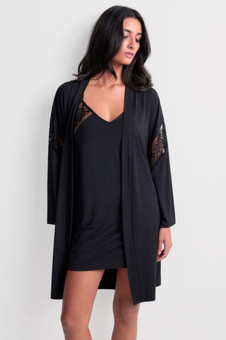 Aubade Sweet Obsession Kimono Black
