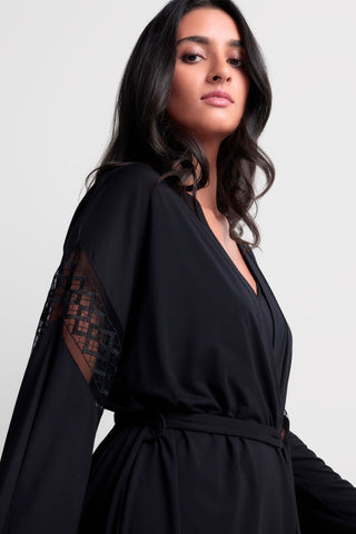Aubade Sweet Obsession Kimono Black