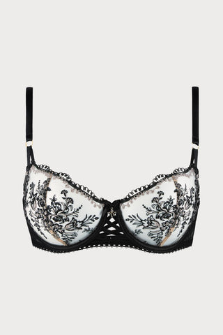 Tresor Infini Underwired Half Cup Bra, Size UK 32B