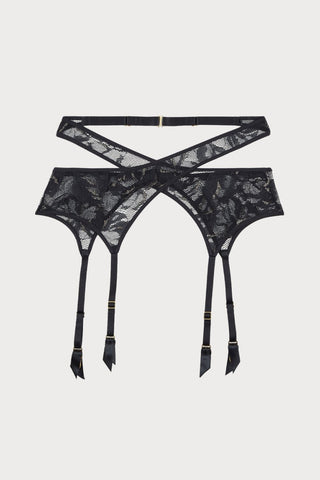 Boîte à Désir Twist and Love Lace Suspender Harness