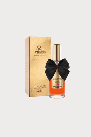 Bijoux Indiscrets Warming Strawberry Massage Oil