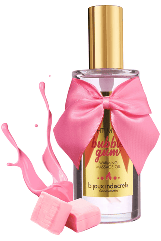 Bijoux Indiscrets Bubblegum Warming Massage Oil 100ml