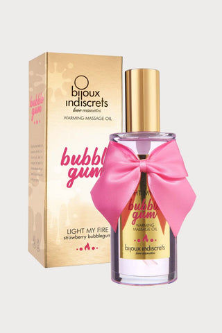 Bubblegum Warming Massage Oil