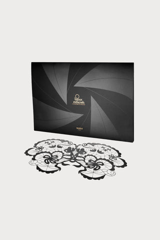 Bijoux Indiscrets Anna Vinyl Mask Black