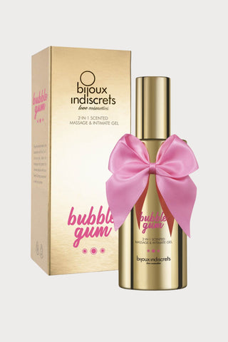 Bubblegum Massage and Intimate Gel - Gold Edition