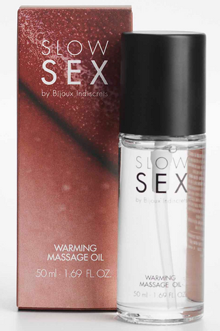 Bijoux Indiscrets Slow Sex Kissable Warming Massage Oil