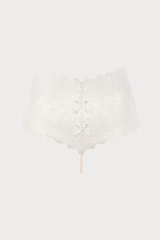 Geneva Pearl Panty Lace Ivory