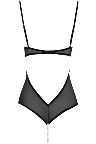 Bracli London Daisy Body | Risque Lingerie | Pearl Thong