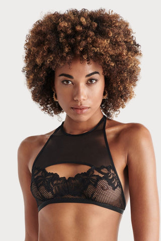 Bracli London Halterneck Bra Black