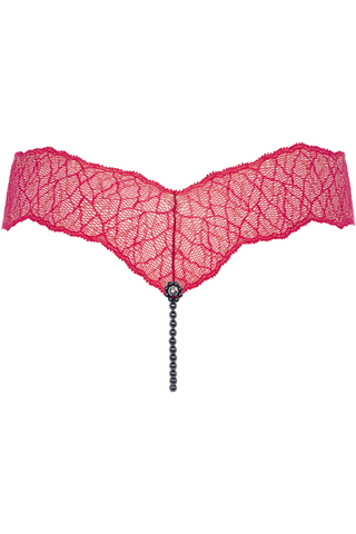 Bracli Daisy Sydney Dark Single Pearl Thong Red