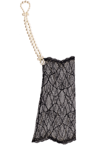 Bracli Sydney Pearl Black Lace Glove