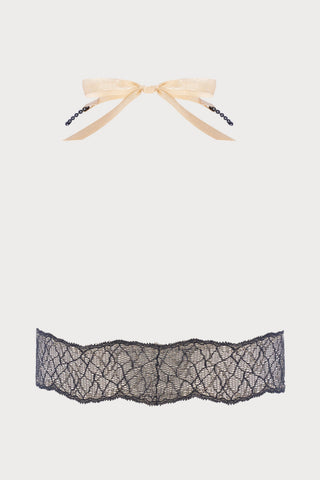 Sydney Dark Pearl Bra Black, Size S