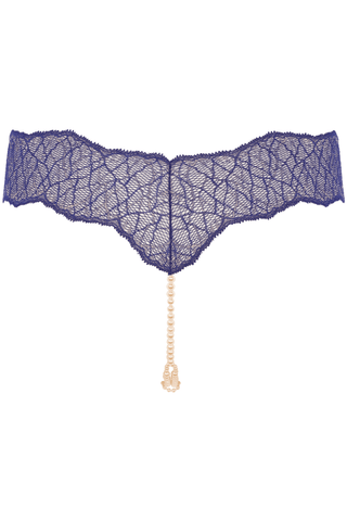 Bracli Sydney Double Pearl Thong Blue