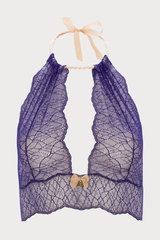 Sydney Pearl Bralette Blue