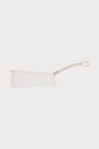 Sydney Daisy Pearl Ivory Lace Glove