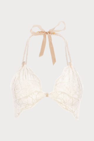 Sydney Pearl Bra Ivory