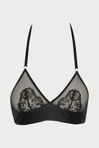 Vienna Embroidery Halter Bra