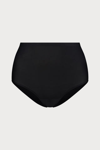 Black Uni Black High Waist Brief